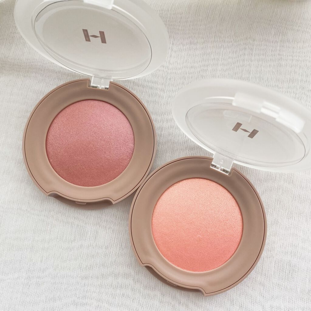 トゥルーディメンショングロウチーク/hince/パウダーチークを使ったクチコミ（3枚目）