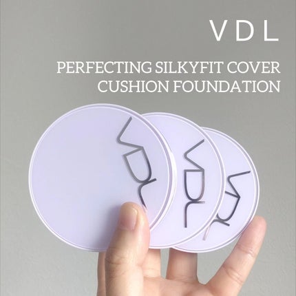 パーフェクティング シルキーフィット カバー クッション ファンデーション/VDL/クッションファンデーションを使ったクチコミ(1枚目)