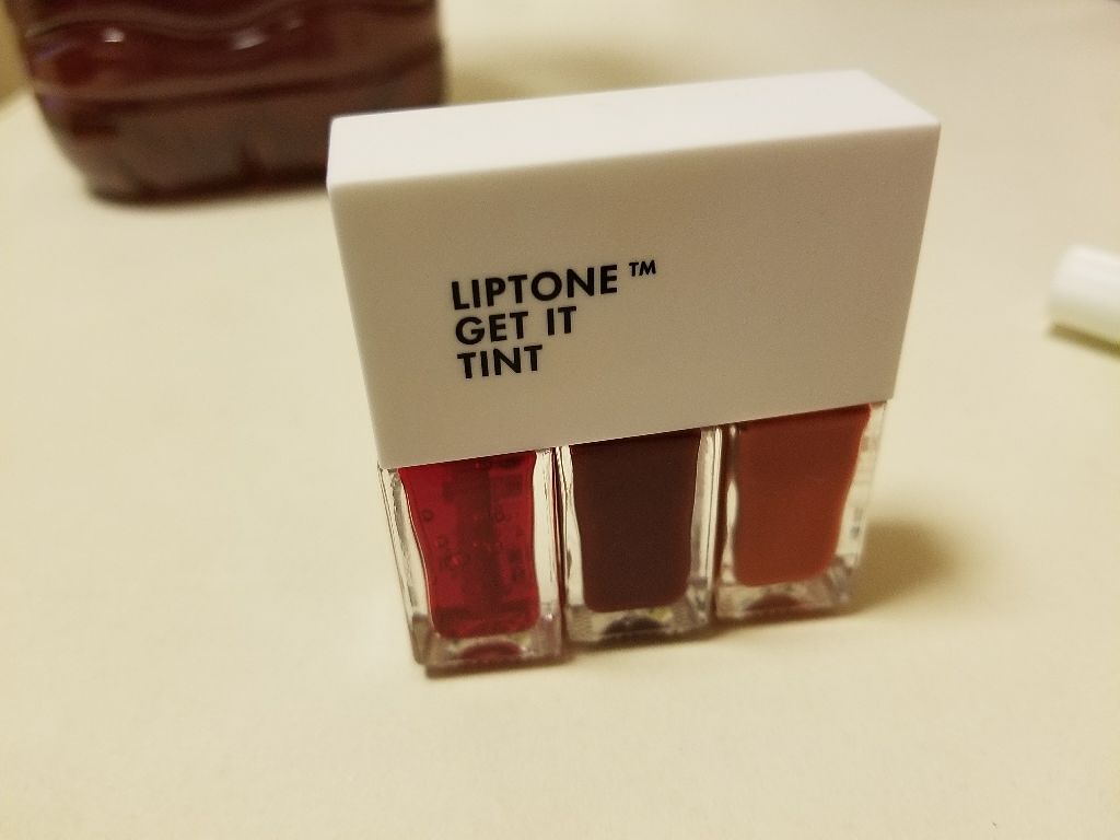 LIPTONE GET IT TINT/TONYMOLY/口紅を使ったクチコミ（2枚目）