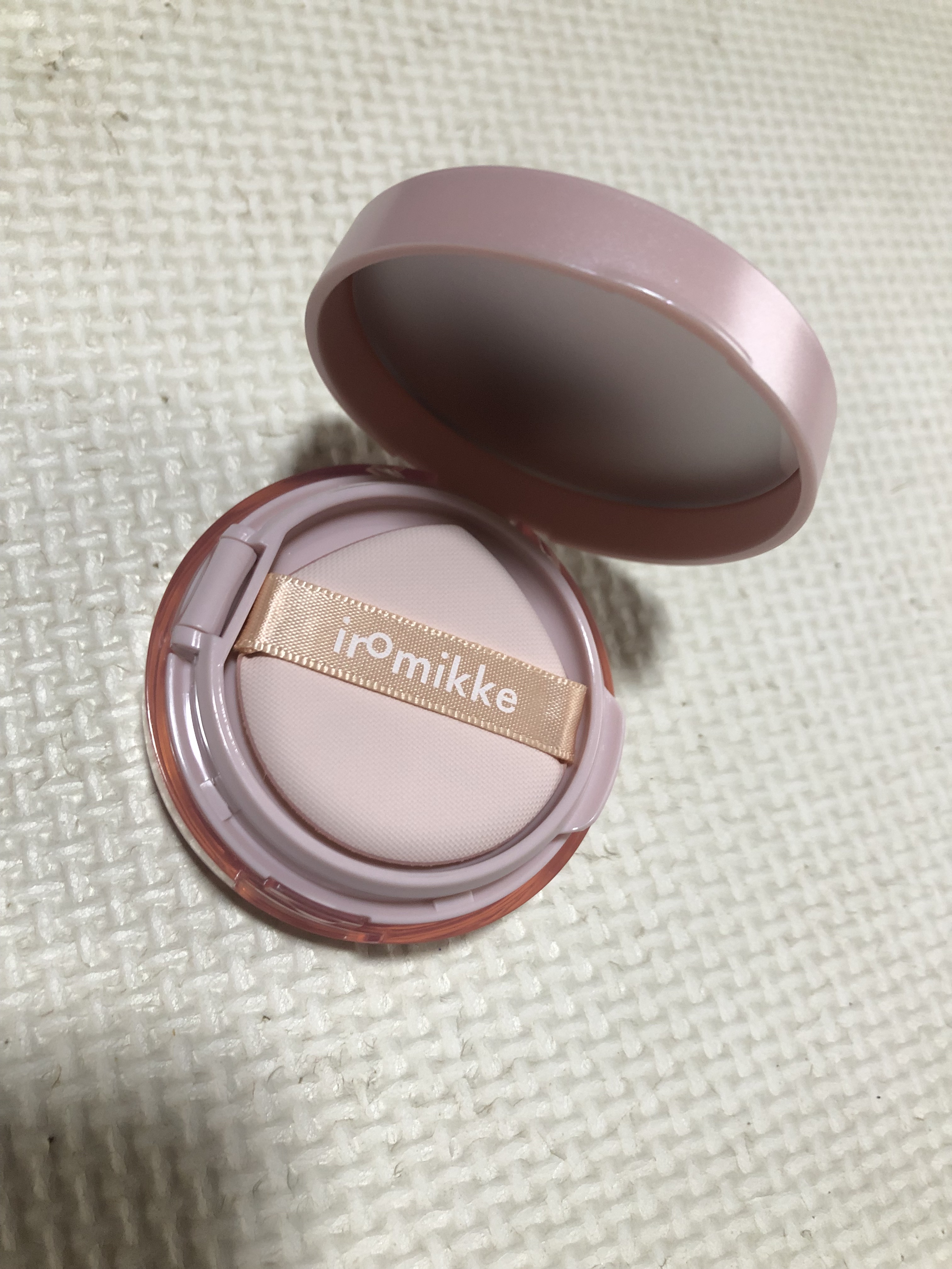 ツヤ クッションファンデーション 02ナチュラル/Kirei&co./クッションファンデーションを使ったクチコミ（2枚目）