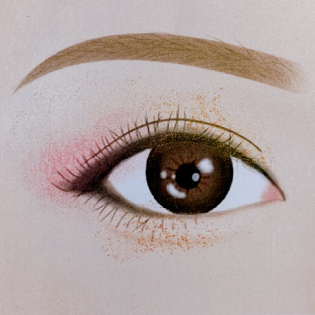 イロアソビ 4色アイパレット/iroasobi/アイシャドウパレットを使ったクチコミ(5枚目)