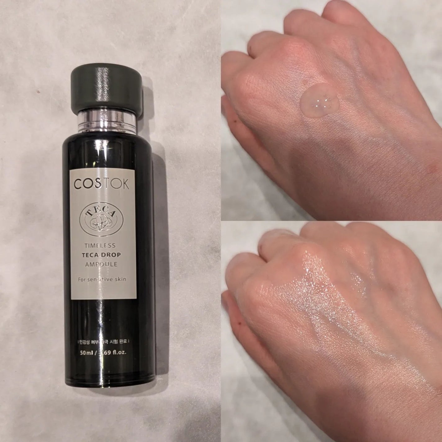 TOKTOK SOOTHING AQUA CREAM /COSTOK/フェイスクリームを使ったクチコミ(5枚目)