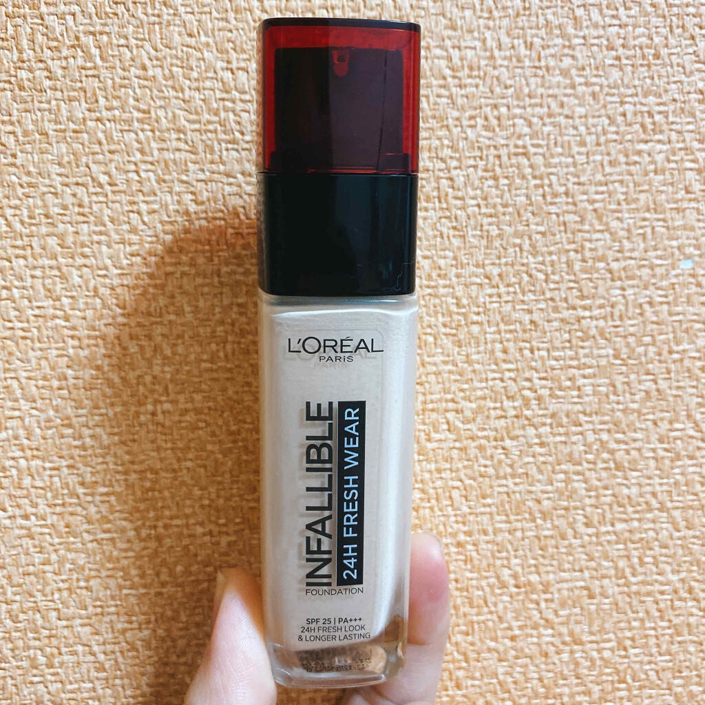 インファリブル フレッシュウェア ファンデーション/ロレアル パリ/リキッドファンデーションを使ったクチコミ(1枚目)