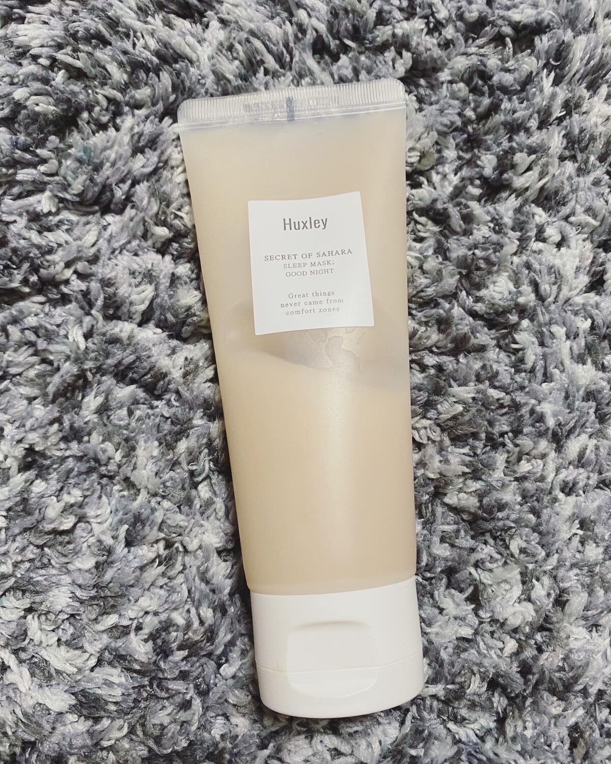 スリープマスク；グッドナイト/Huxley/洗い流すパック・マスクを使ったクチコミ（1枚目）