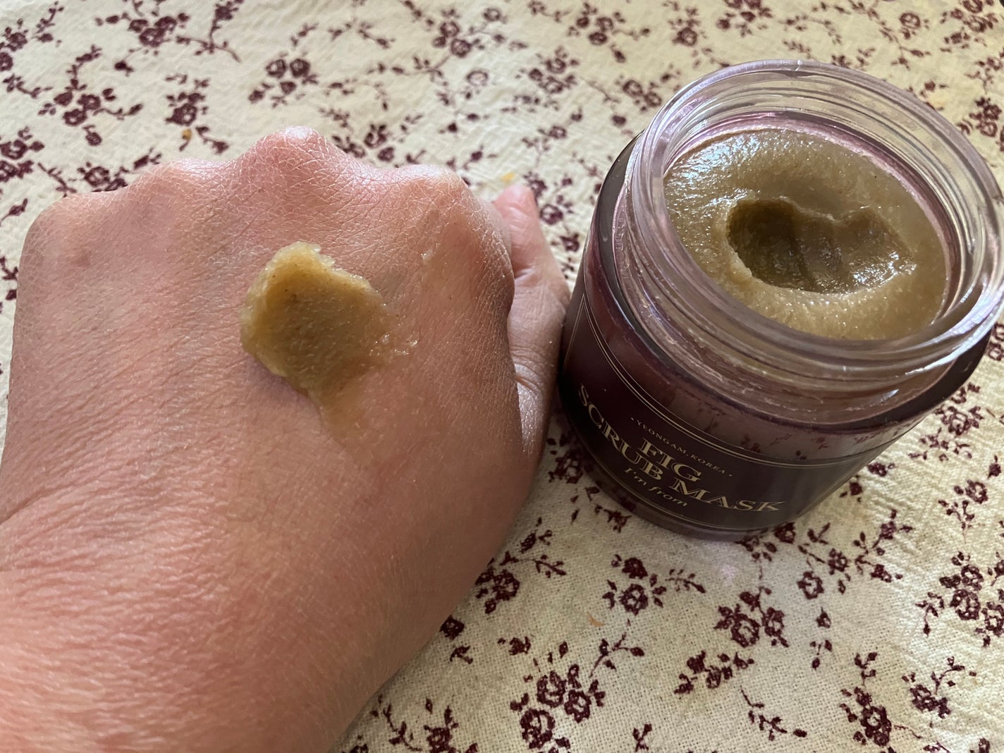 フィグスクラブマスク/I'm from/スクラブ・ゴマージュを使ったクチコミ(4枚目)