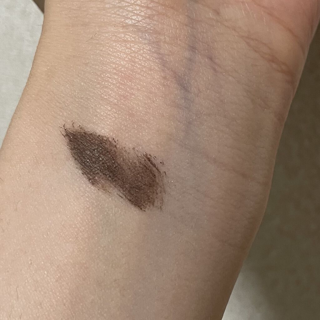 3DアイブロウカラーN BR-7 ダークグレージュ（ダークブラウン～黒髪・暗めの髪色に合う）/KATE/眉マスカラを使ったクチコミ（2枚目）