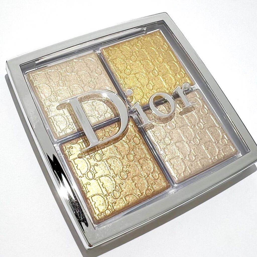 ディオール バックステージ フェイス グロウ パレット 003 ピュア ゴールド/Dior/ハイライトを使ったクチコミ（1枚目）
