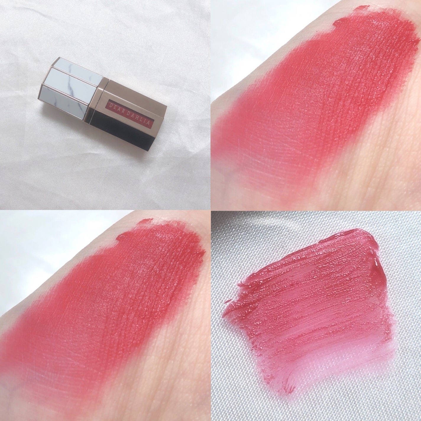 パラダイスドリーム ベルベット リップムース/DEAR DAHLIA/口紅を使ったクチコミ(2枚目)