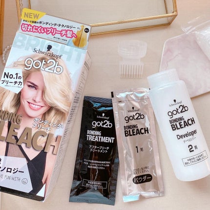 ボンディング・ブリーチ/got2b/ブリーチ剤を使ったクチコミ(2枚目)