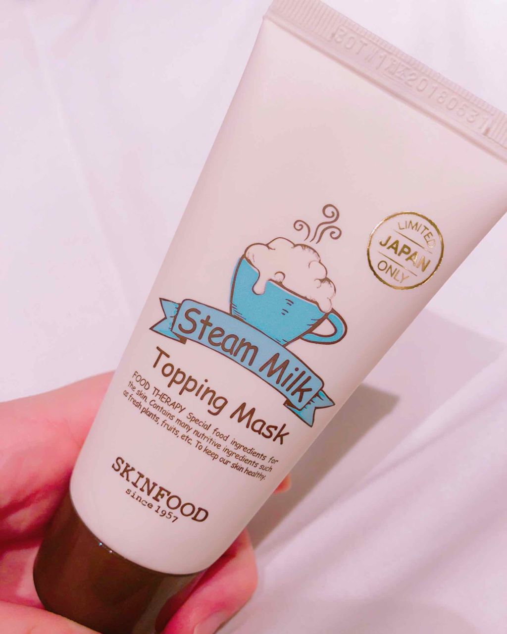 スチームミルク トッピングマスク/SKINFOOD/洗い流すパック・マスクを使ったクチコミ(1枚目)