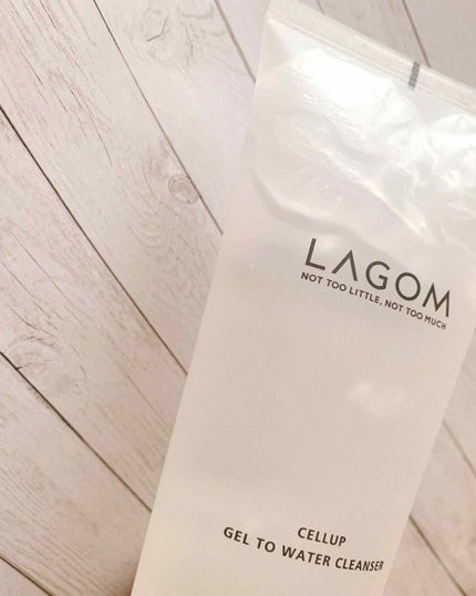 ラゴム ジェルトゥウォーター クレンザー(朝用洗顔)/LAGOM /その他洗顔料を使ったクチコミ(1枚目)