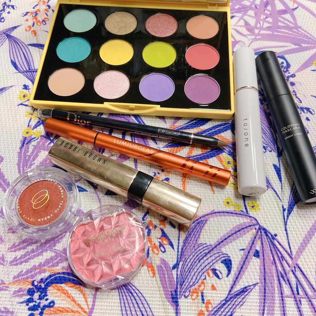 マルチグリッターカラー/ENBAN TOKYO/単色アイシャドウを使ったクチコミ（2枚目）