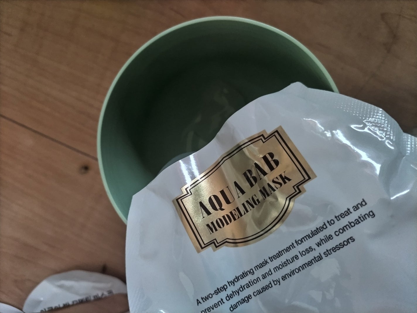 アクアバムモデリングマスク/23years old/洗い流すパック・マスクを使ったクチコミ(3枚目)