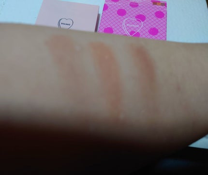 フーミー アイシャドウパレット/WHOMEE/アイシャドウパレットを使ったクチコミ(4枚目)