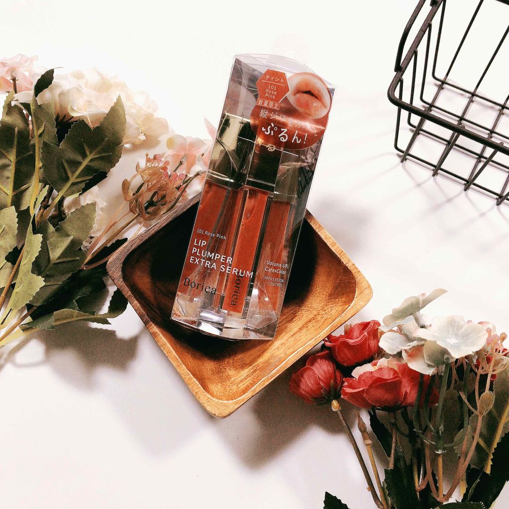 リッププランパーエクストラセラム 101 ローズピンク/Borica/リッププランパーを使ったクチコミ（1枚目）
