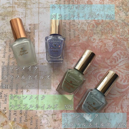 カラフルネイルズ/キャンメイク/マニキュアを使ったクチコミ(4枚目)