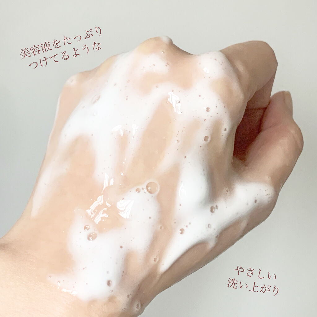 ソフィーナ iP リニュー ムース ウォッシュ/SOFINA iP/泡洗顔を使ったクチコミ（3枚目）