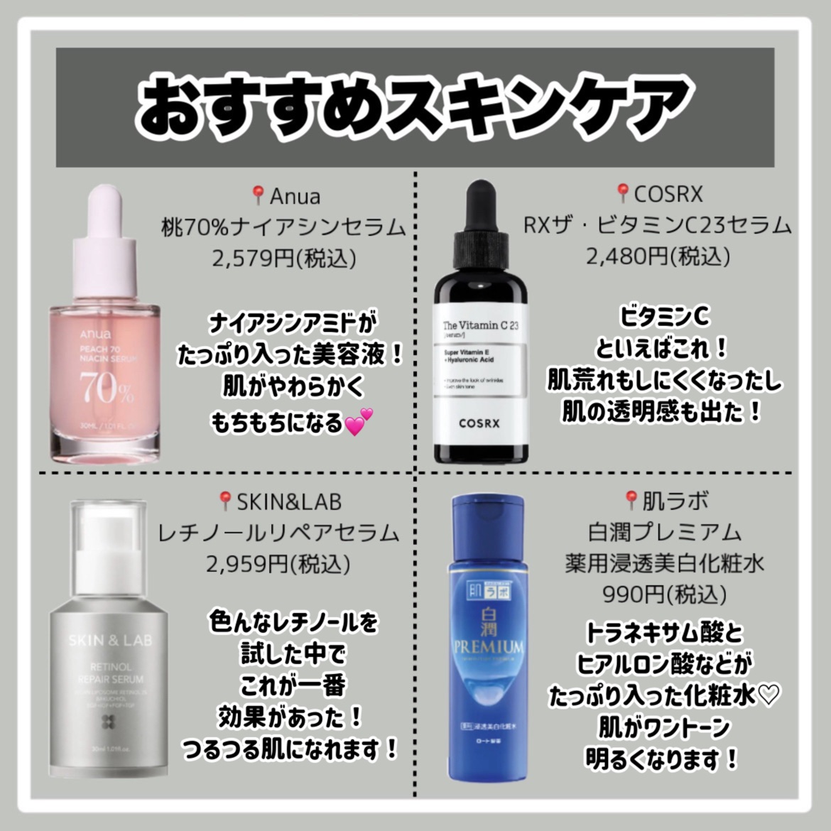 スキンケア方法》白潤プレミアム薬用浸透美白化粧水｜肌ラボの使い方