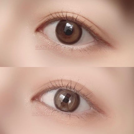 Cherry Moon 1day/OLENS/カラーコンタクトレンズを使ったクチコミ(4枚目)