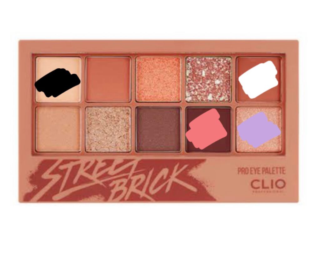 プロ アイ パレット/CLIO/アイシャドウパレットを使ったクチコミ（3枚目）