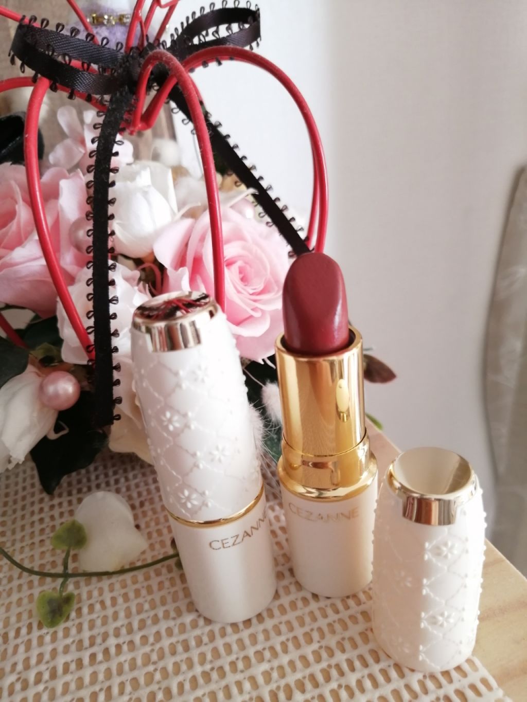 ラスティング リップカラーN/CEZANNE/口紅を使ったクチコミ(2枚目)