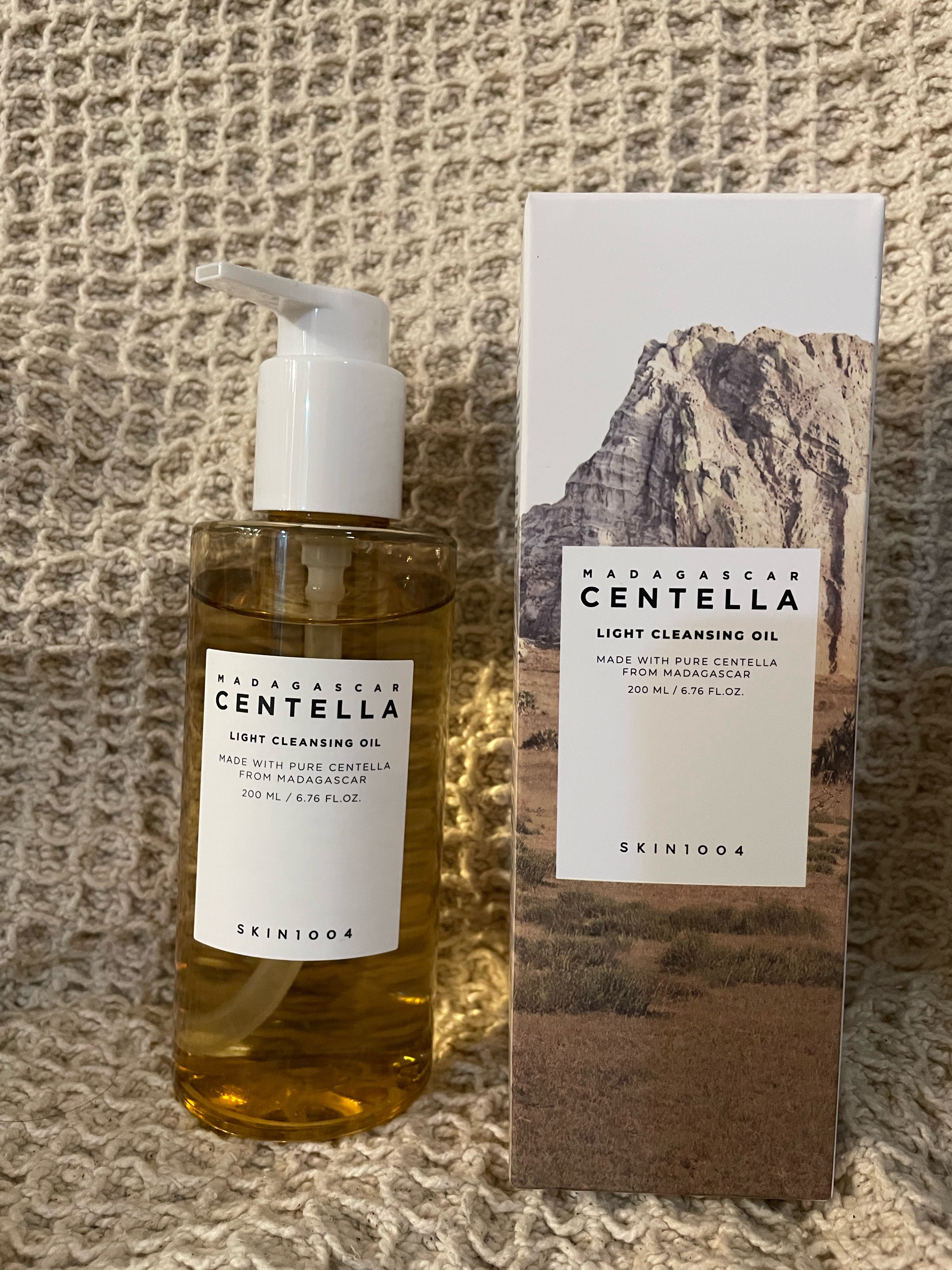 センテラ ライトクレンジングオイル/SKIN1004/オイルクレンジングを使ったクチコミ（1枚目）