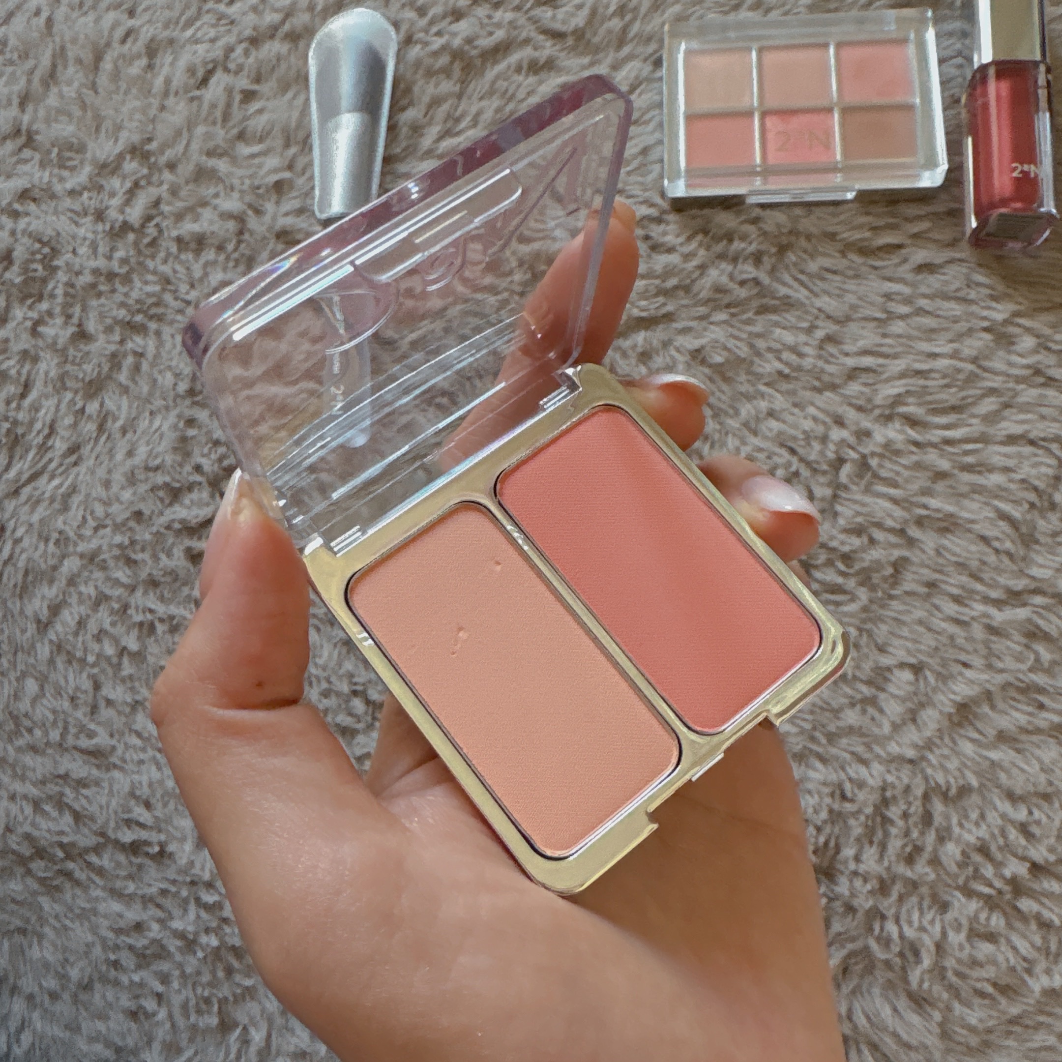 デュアルチーク/2aN/パウダーチークを使ったクチコミ（2枚目）