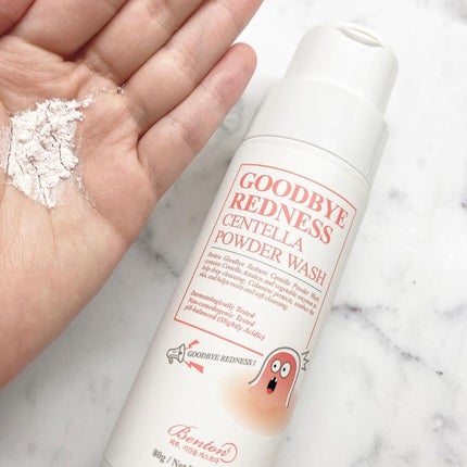 グッバイレッドネス センテラ パウダーウォッシュ 80g/BENTON/洗顔パウダーを使ったクチコミ(4枚目)