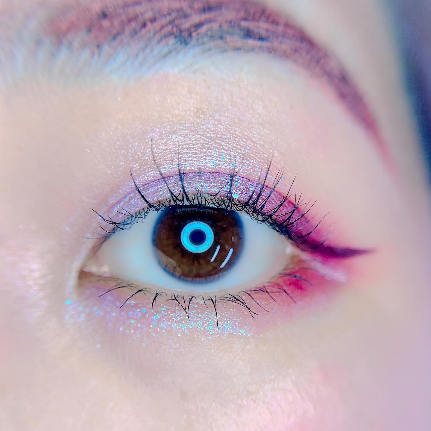 クシ ブロー M アズキ ブラウン/shu uemura/眉マスカラを使ったクチコミ（3枚目）