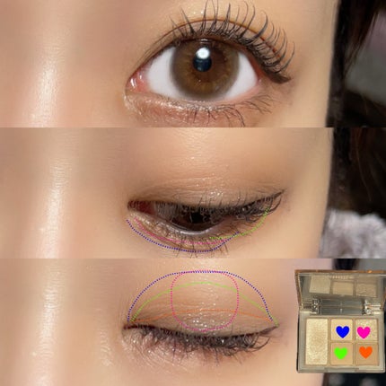 Chu's me 1day/Chu's me/ワンデー(1DAY)カラコンを使ったクチコミ(3枚目)