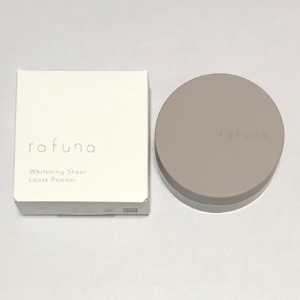 ホワイトニングシアルースパウダー/rafuna/ルースパウダーを使ったクチコミ(3枚目)
