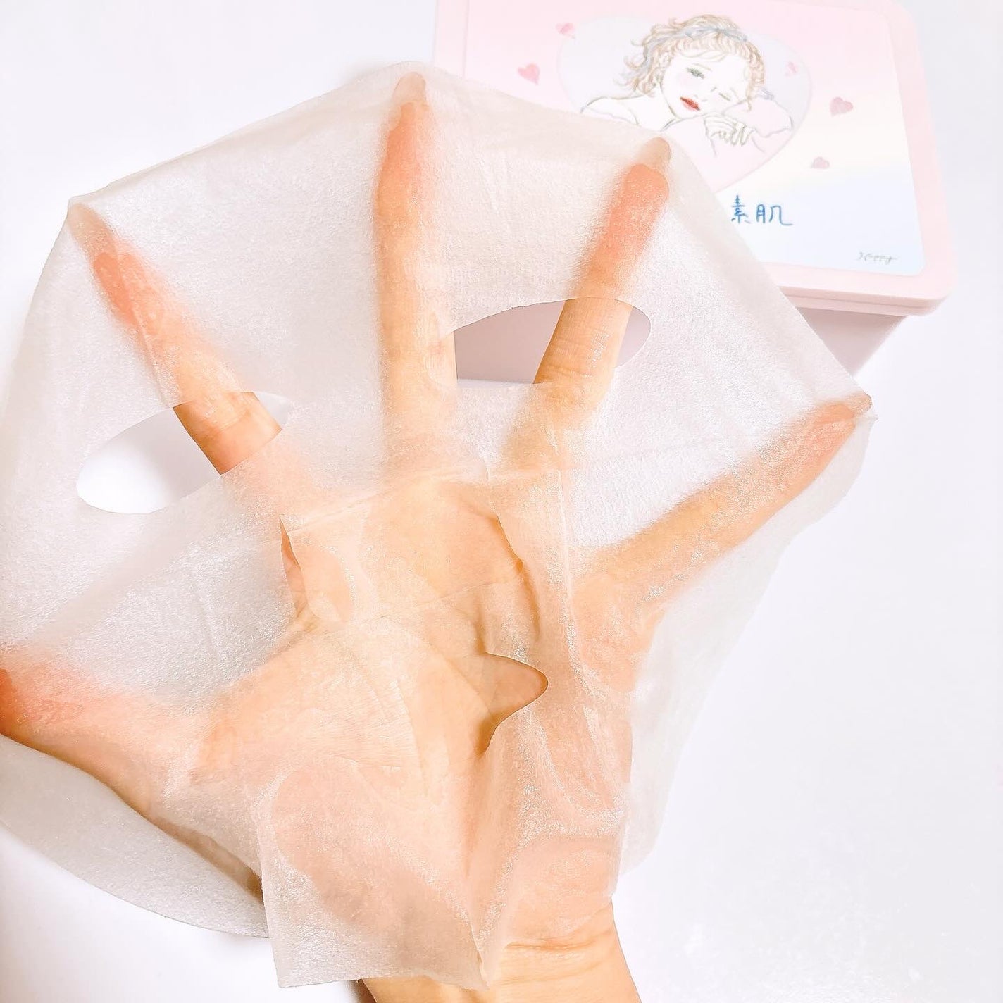 クリアターン まいにちごめんね素肌マスク/クリアターン/シートマスク・パックを使ったクチコミ(4枚目)