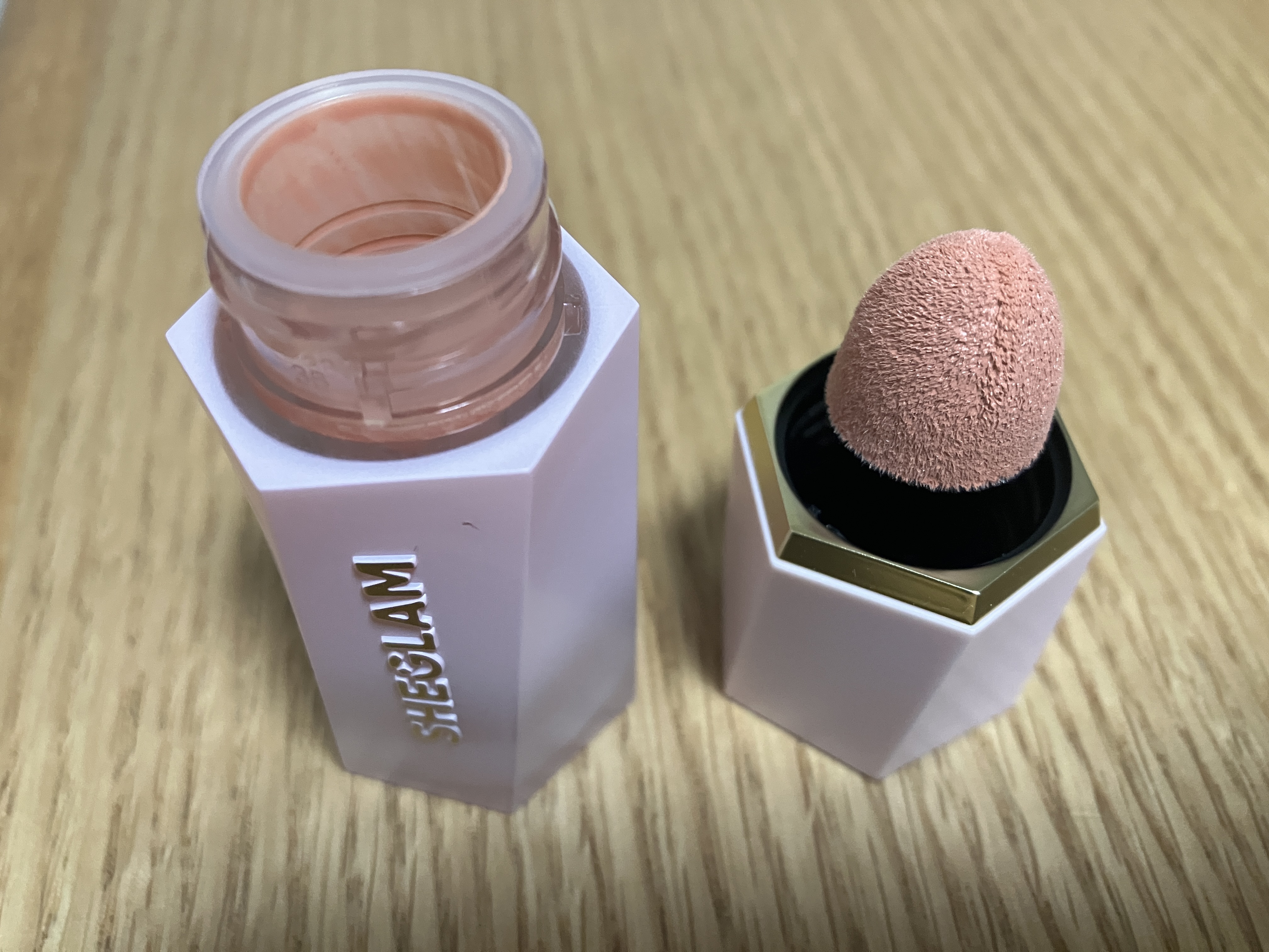 シーグラム カラーブルーム リキッドブラッシュ/SHEGLAM/リキッドチークを使ったクチコミ（3枚目）