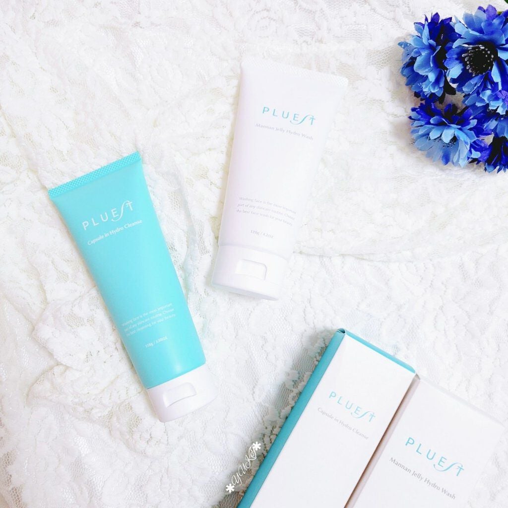 マンナンジェリーハイドロウォッシュ/PLUEST/洗顔料を使ったクチコミ(1枚目)