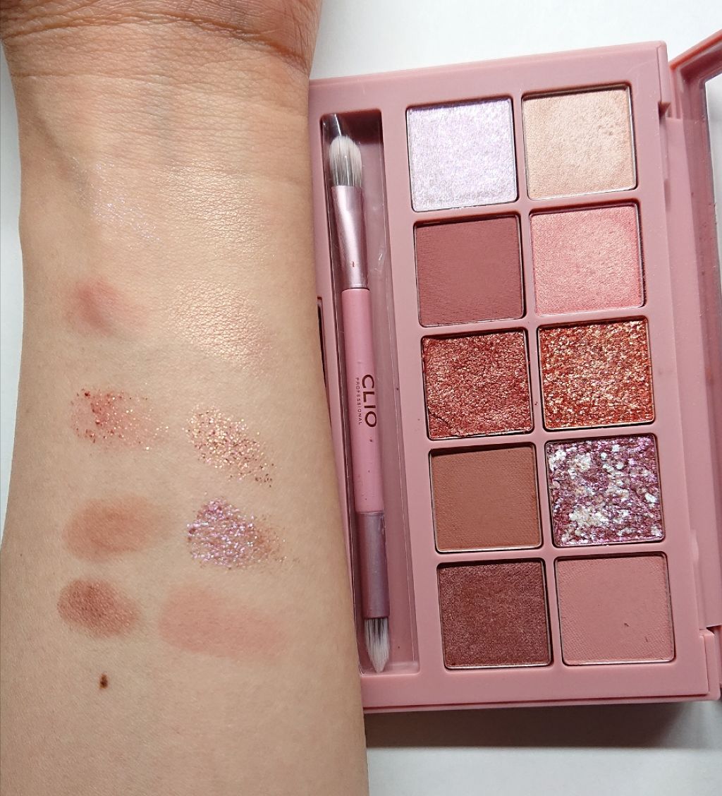 プロ アイ パレット/CLIO/アイシャドウパレットを使ったクチコミ（2枚目）