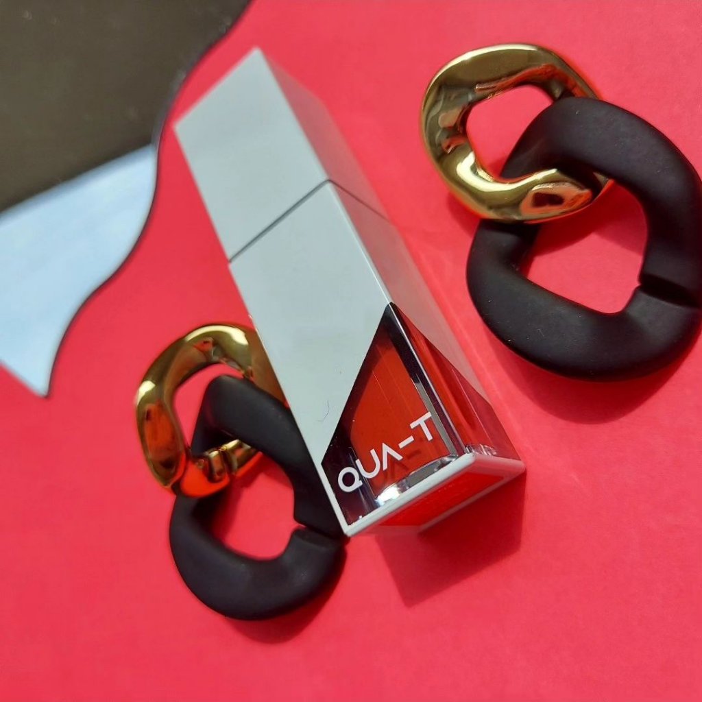 ザグラスタトゥーティント/QUA-T/リップティントを使ったクチコミ（2枚目）