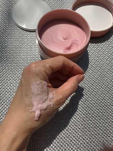 Q+Me スウィート ボム タラソ スクラブ/AGARISM/バスト・ヒップケアを使ったクチコミ(5枚目)