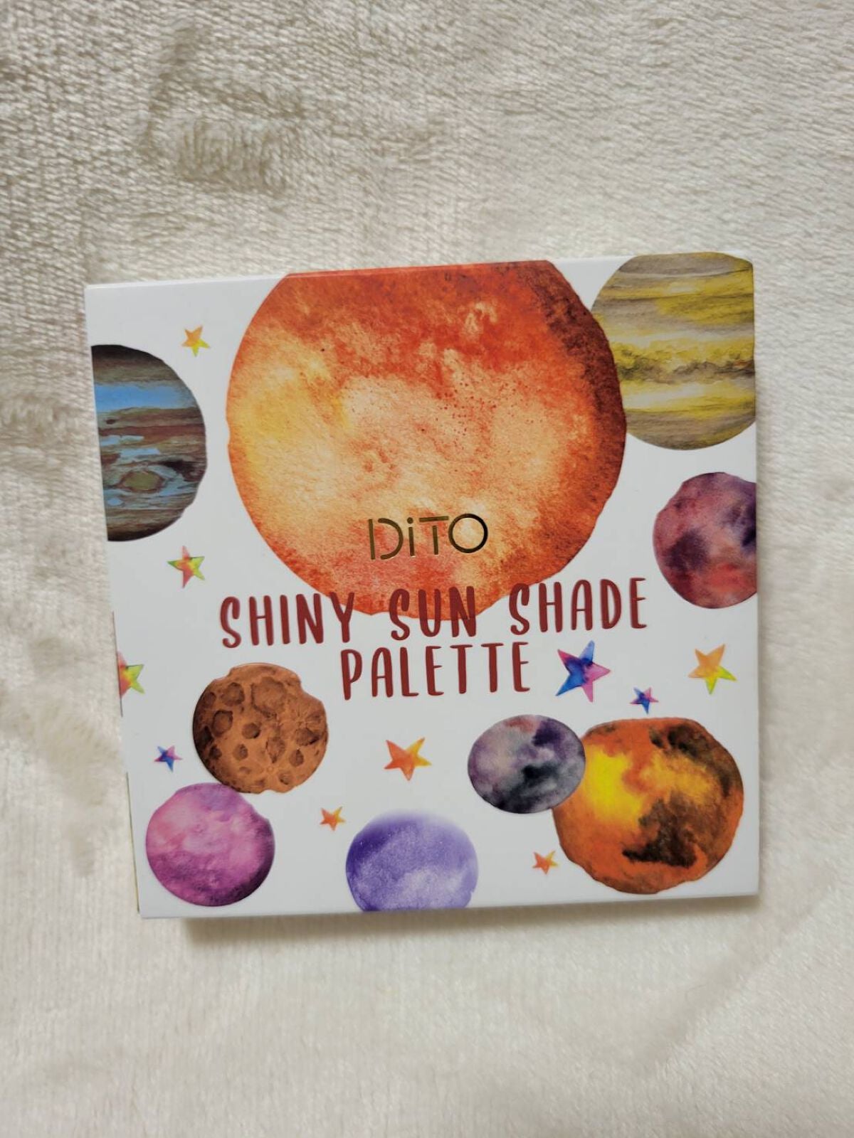 ギャラクシー9色アイシャドウパレット/DiTO/アイシャドウパレットを使ったクチコミ(1枚目)