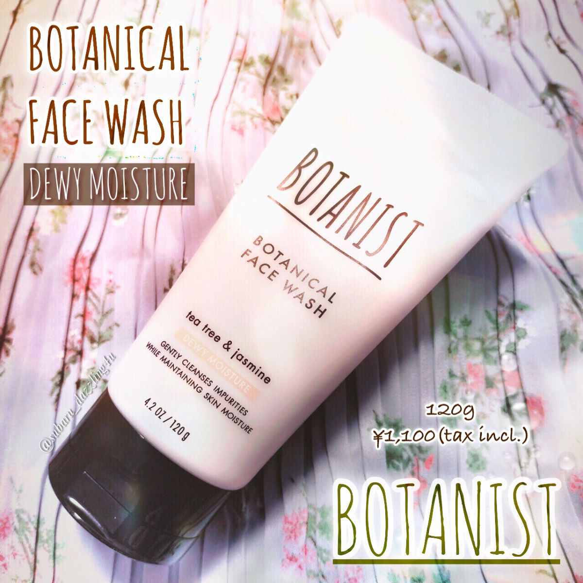 ボタニカルフェイスウォッシュ デューイーモイスチャー/BOTANIST/洗顔フォームを使ったクチコミ（1枚目）