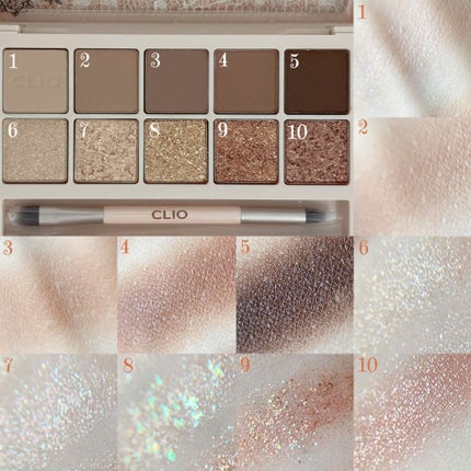 プロ アイ パレット/CLIO/アイシャドウパレットを使ったクチコミ(4枚目)