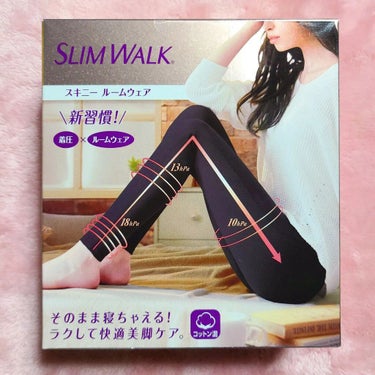 スキニールームウェア ブラック M/SLIMWALK/レッグ・フットケアを使ったクチコミ（2枚目）