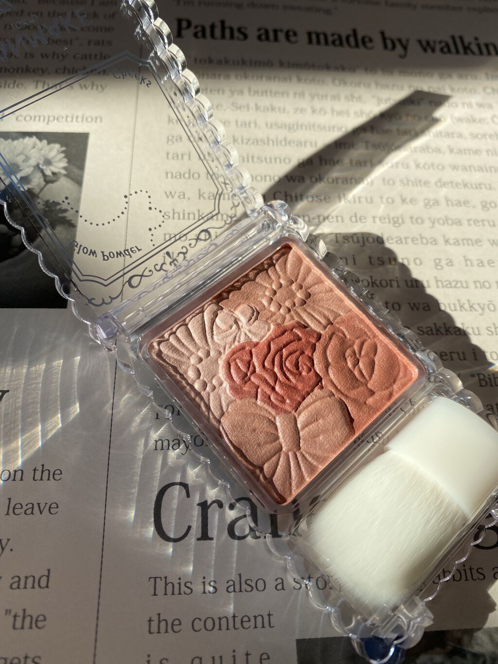 グロウフルールチークス/キャンメイク/パウダーチークを使ったクチコミ（2枚目）