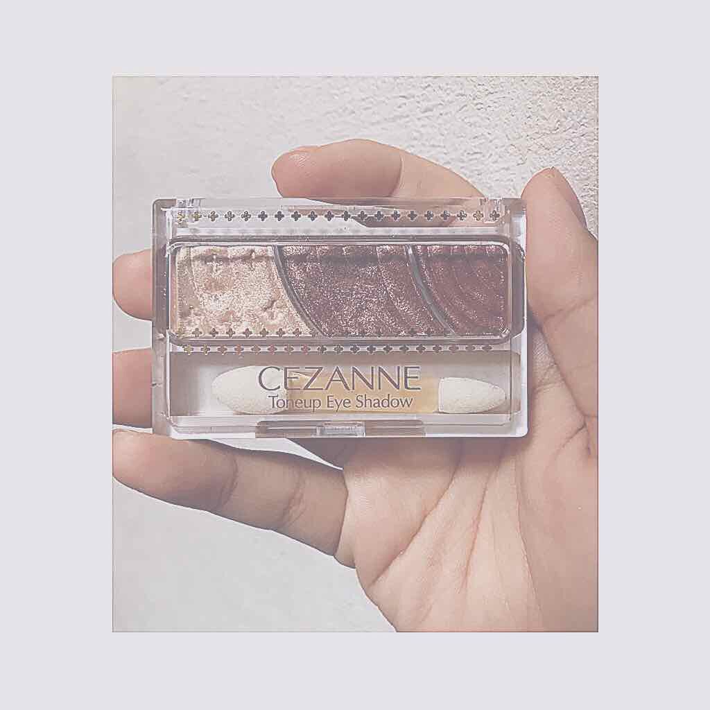 トーンアップアイシャドウ/CEZANNE/アイシャドウパレットを使ったクチコミ（1枚目）