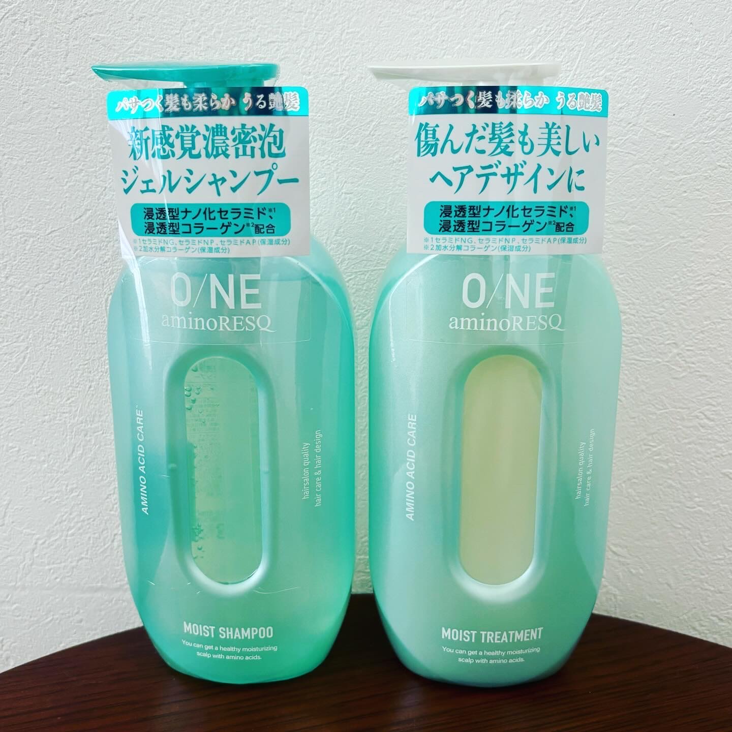 ワン アミノレスキューモイストシャンプー/トリートメント シャンプー（400ml）/アミノレスキュー/市販シャンプーを使ったクチコミ（1枚目）