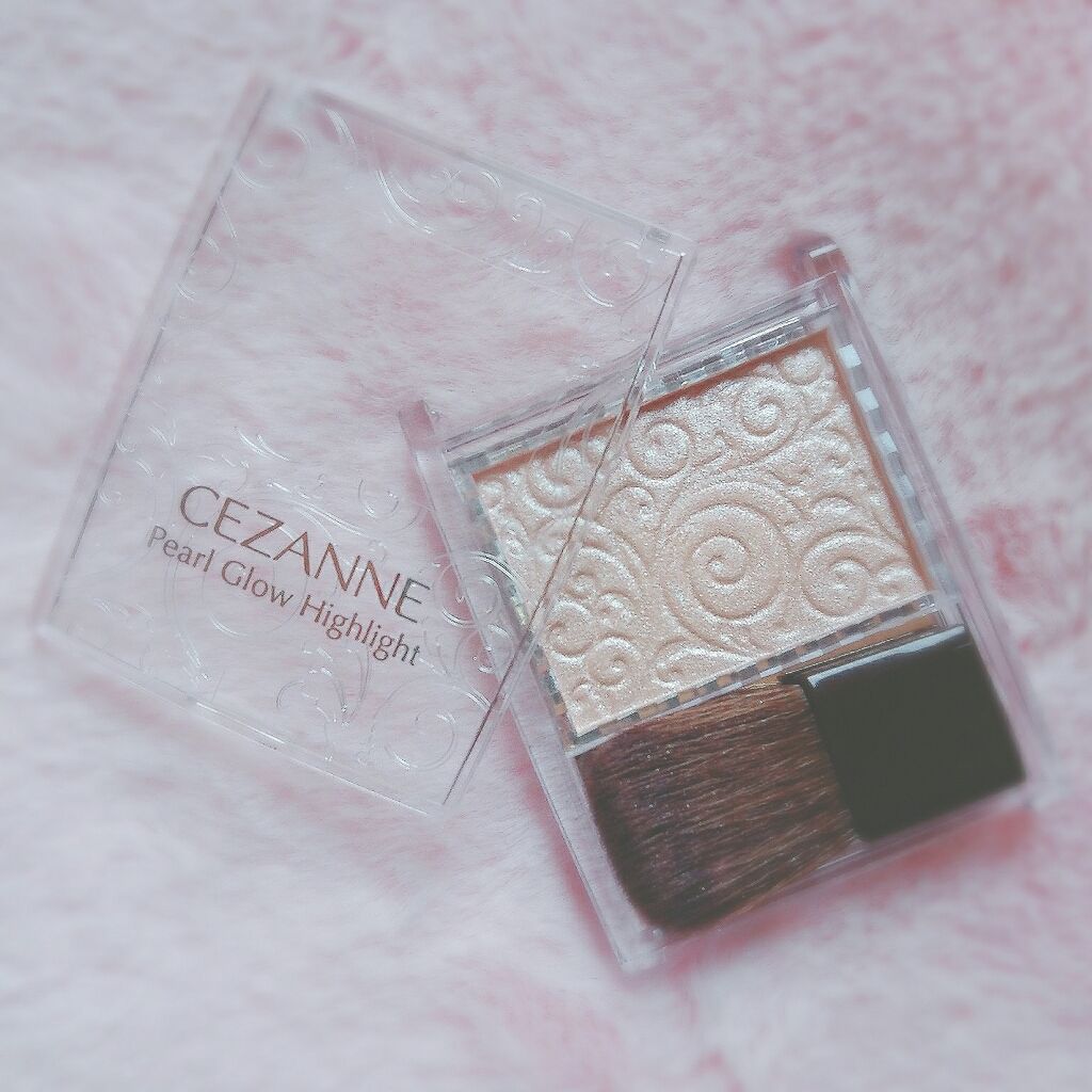 パールグロウハイライト/CEZANNE/パウダーハイライトを使ったクチコミ(1枚目)