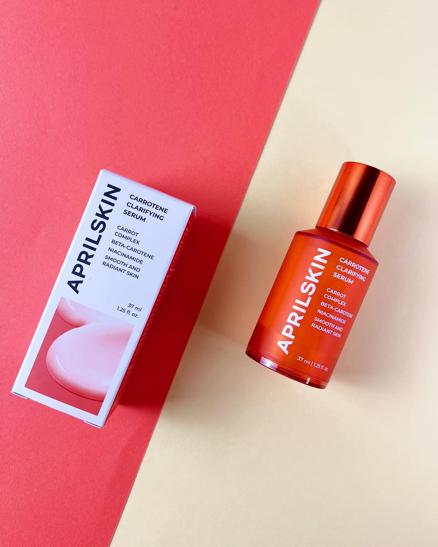 リアルカロテンブレミッシュクリアセラム/APRILSKIN/美容液を使ったクチコミ（1枚目）