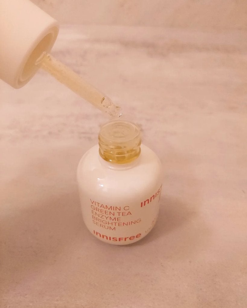 ビタC グリーンティーエンザイム ブライト セラム/innisfree/美容液を使ったクチコミ(2枚目)