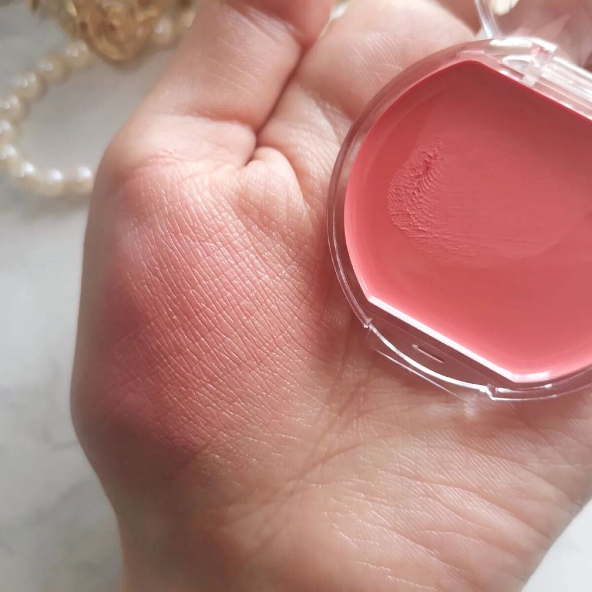 クリームチーク/キャンメイク/ジェル・クリームチーク by あこ🎀