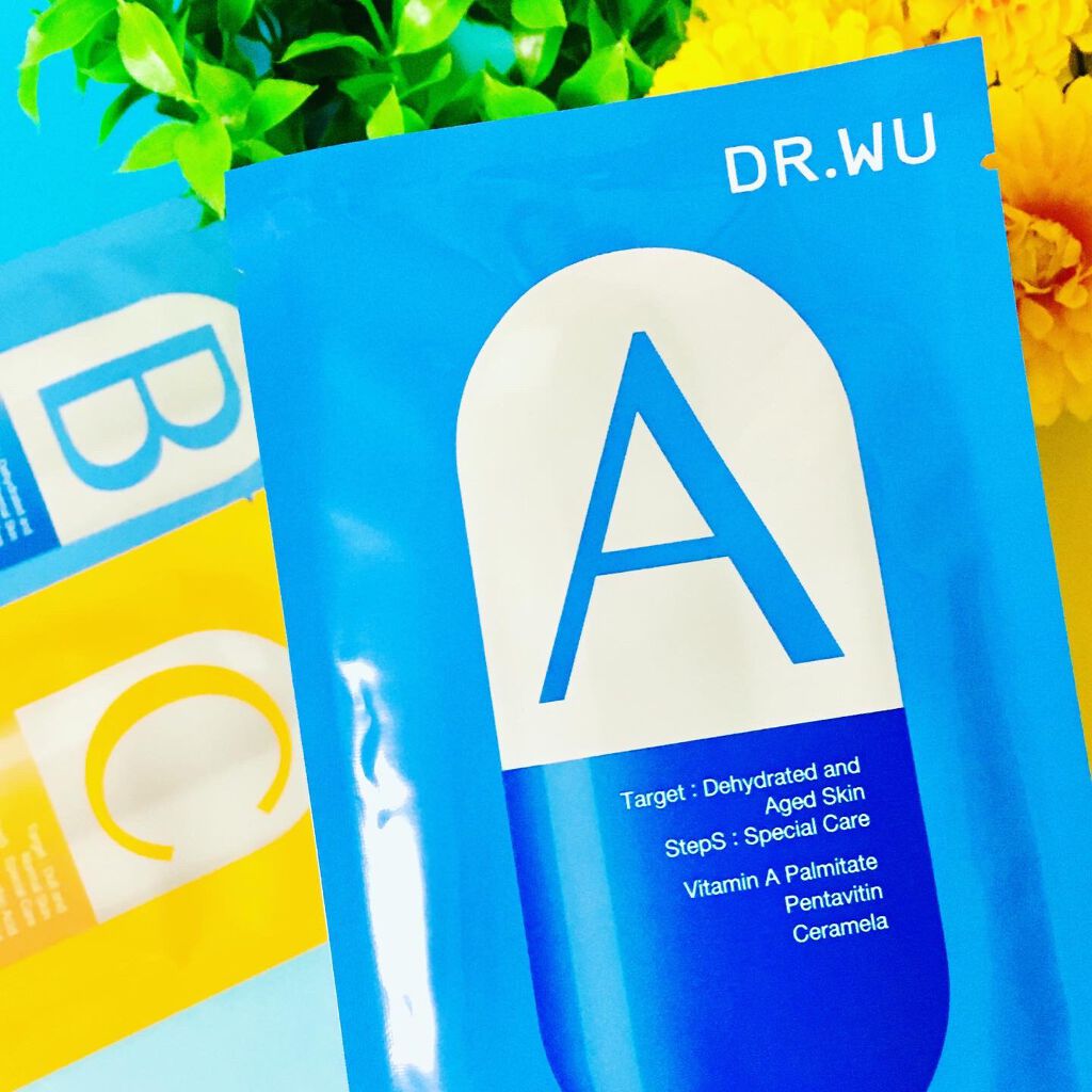 カプセルマスク モイスト Vit A＜フェイスマスク＞/DR.WU/シートマスク・パックを使ったクチコミ（2枚目）