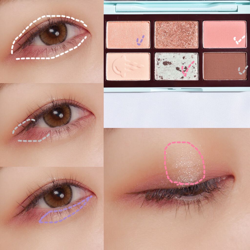 チョコミント スペシャルキット/ETUDE/メイクアップキットを使ったクチコミ(5枚目)